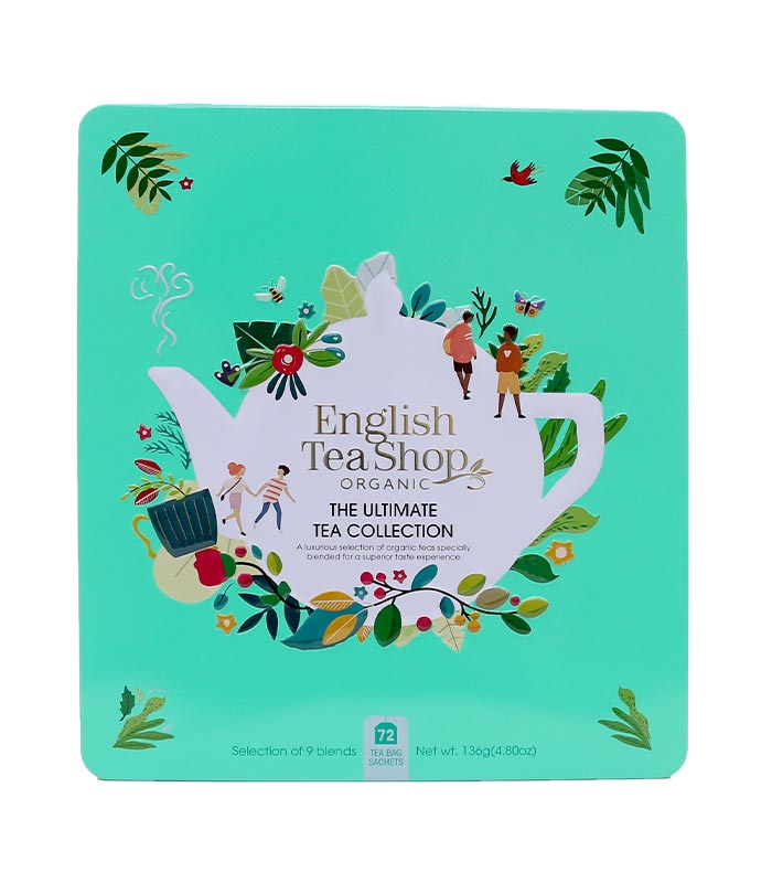 Coffret Cadeau de Thés Classique Bio 72 sachets