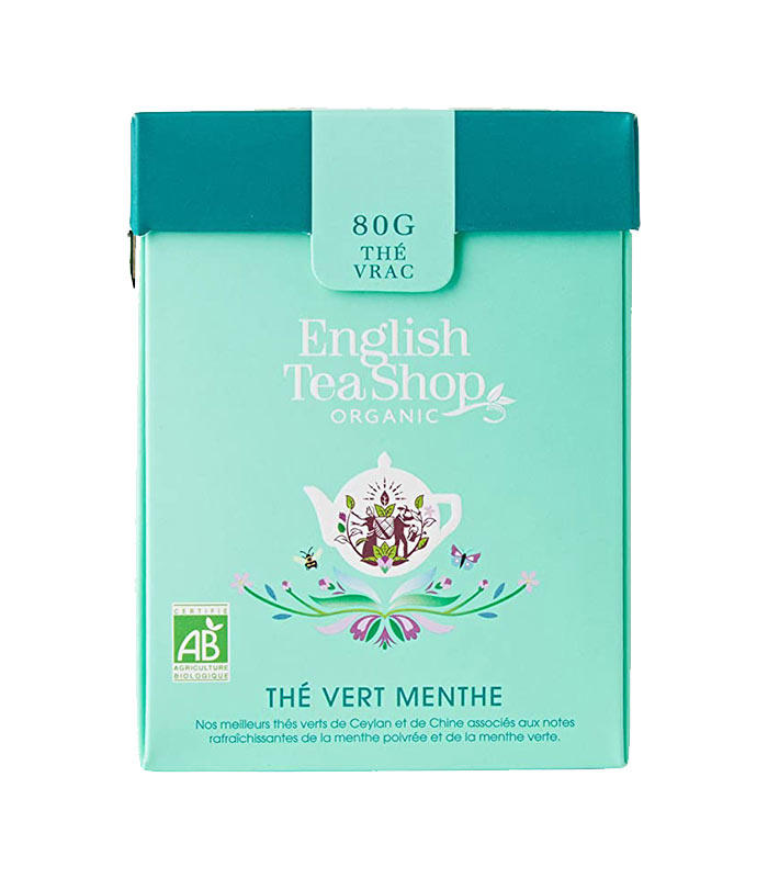 Thé Vert Menthe Bio 80g vrac