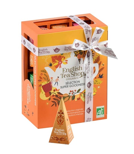 Coffret Cadeau de Thés Prismes Super Goodness Bio 12 sachets