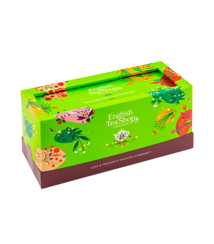 Coffret cadeau de thés Créations Bien-être 40 sachets