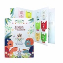 Livre du bien-être à infuser, coffret cadeau de thés et infusions bio 24 sachets
