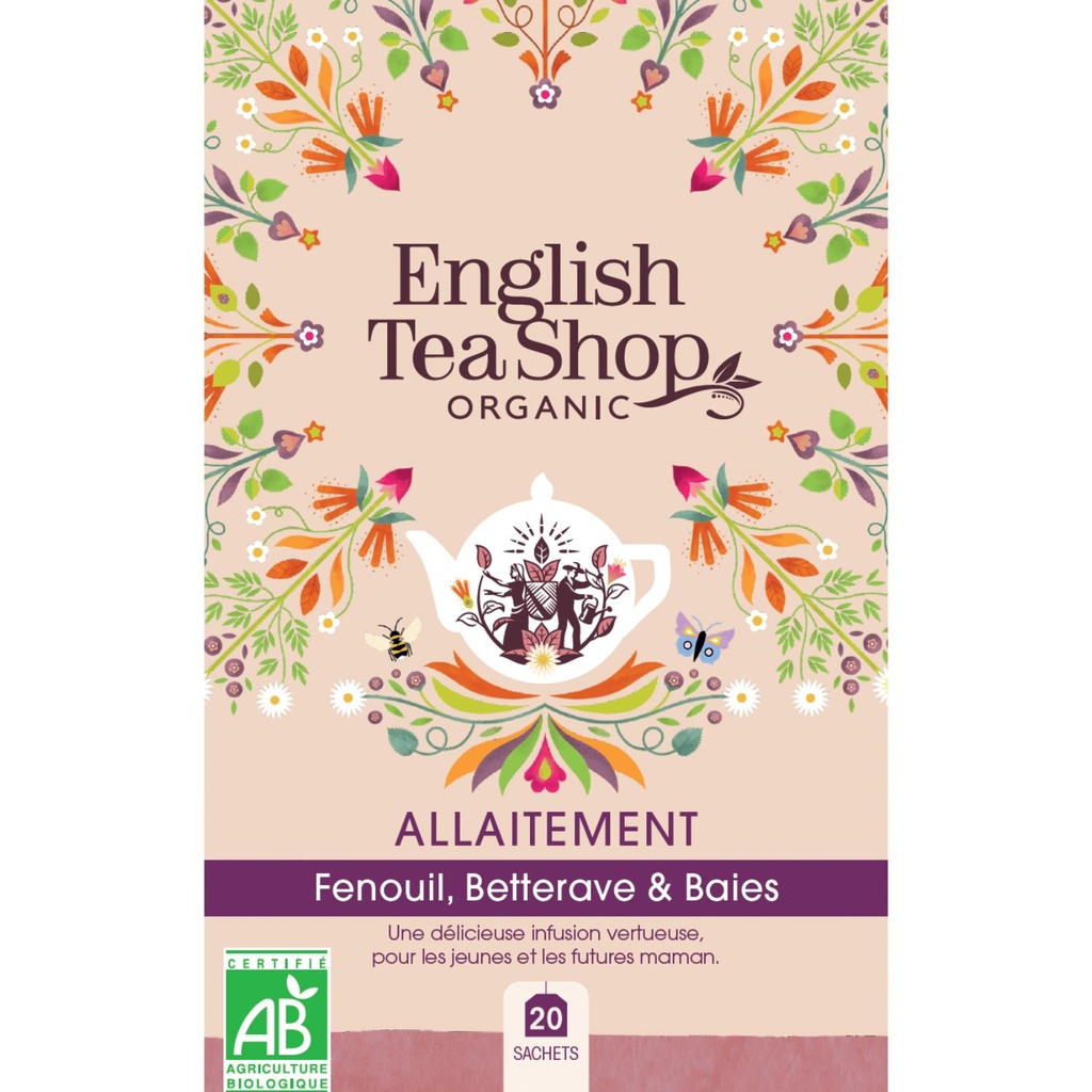 Infusion Allaitement Bio 20 sachets 