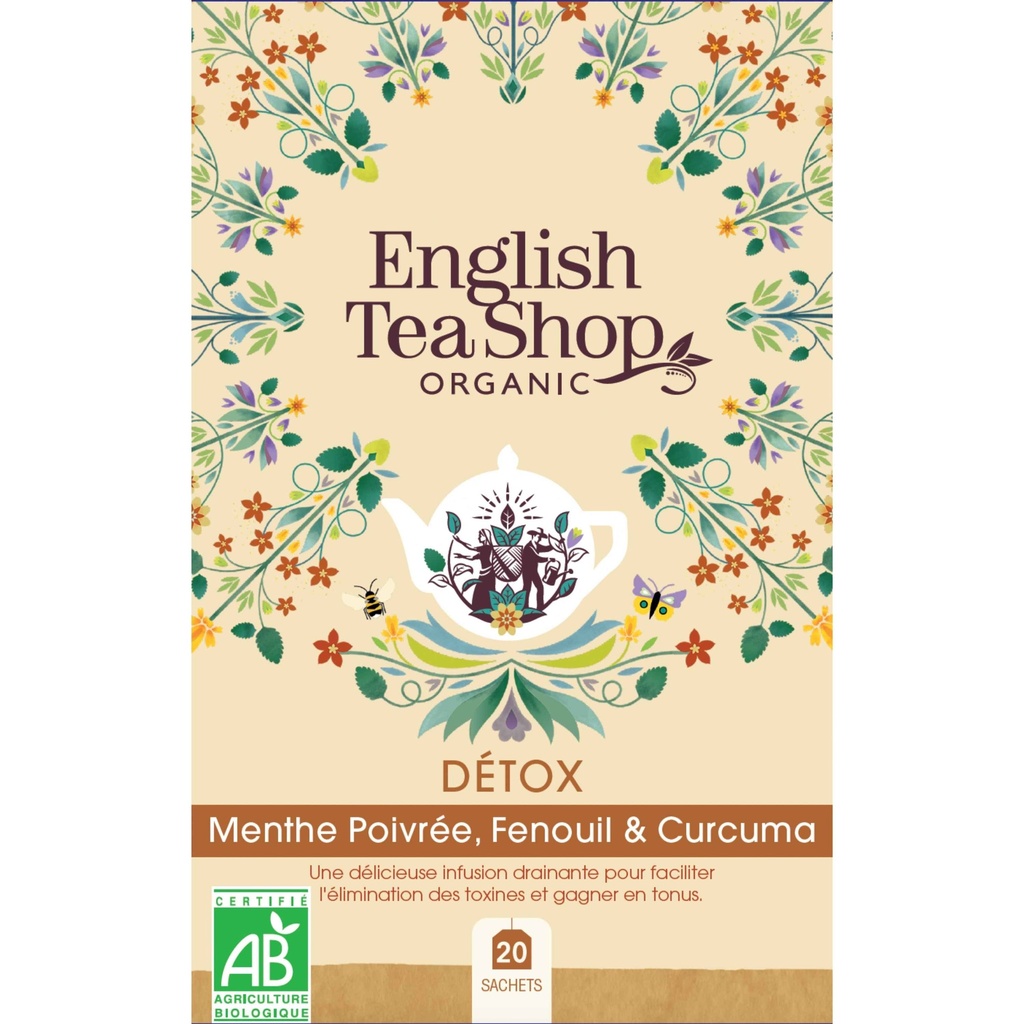 [U69614] Infusion Détox Bio 20 sachets