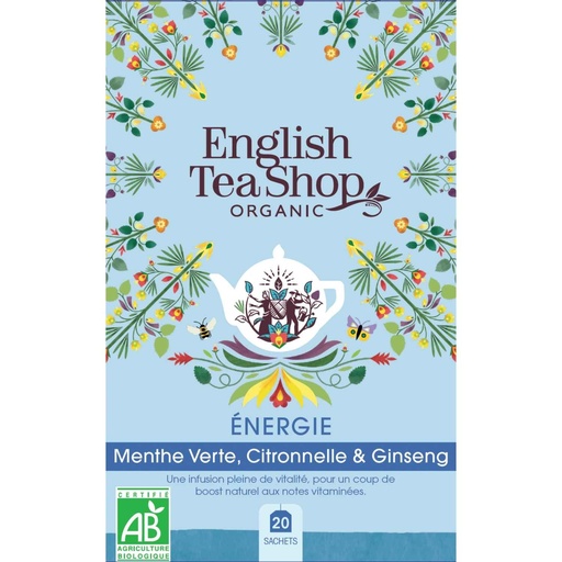 [U69638] Infusion Energie Bio 20 sachets