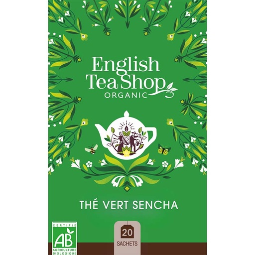 [U29182] Thé Vert Sencha Bio 20 sachets