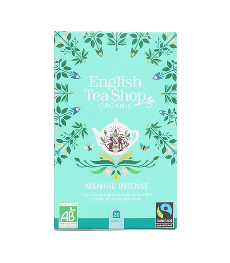 [U29243] Infusion Menthe Intense Bio 20 sachets