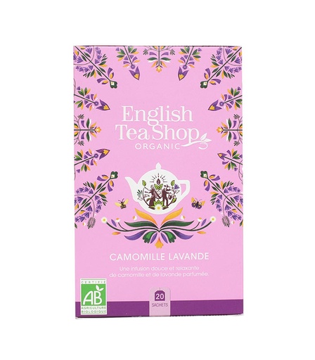 [U39419] Infusion Camomille Lavande Bio 20 sachets