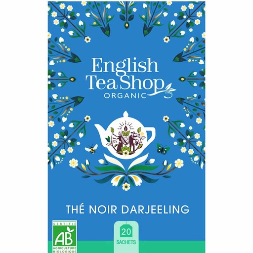 [U40187] Thé Noir Darjeeling Bio 20 sachets