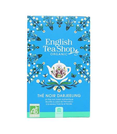 [U40187] Thé Noir Darjeeling Bio 20 sachets