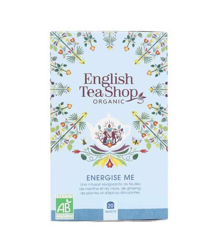 [U43928] Infusion Energise Me Bio 20 sachets