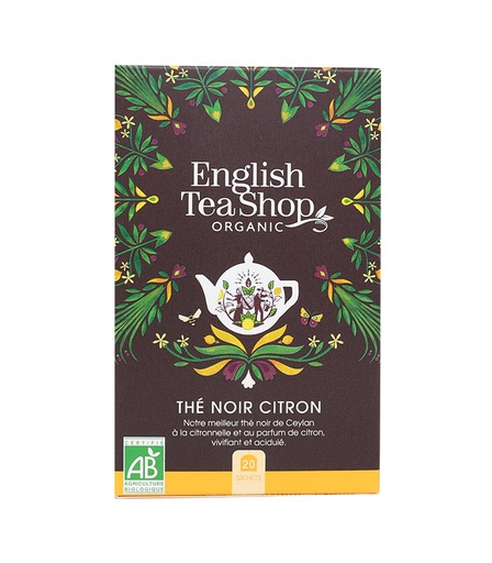 [U57765] Thé Noir Citron Bio 20 sachets