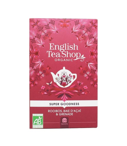 [U57789] Rooibos, Baies d’Açaï & Grenade Bio 20 sachets