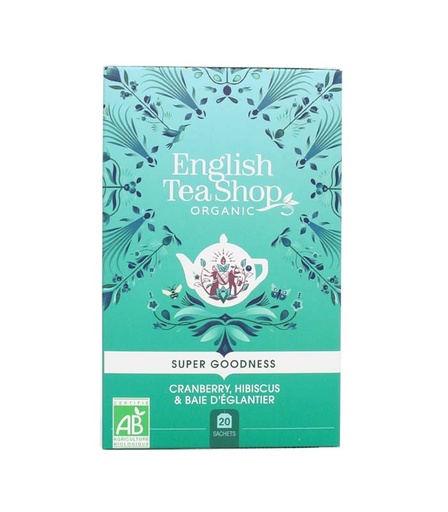 [U57932] Cranberry, Hibiscus & Baie d’Eglantier Bio 20 sachets