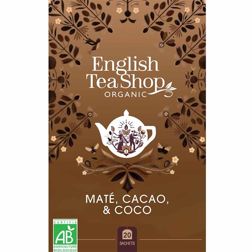 [U57956] Maté, Cacao & Coco Bio 20 sachets