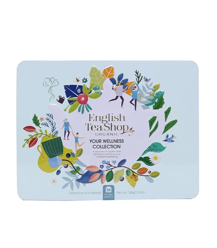 [U58168] Coffret Cadeau de Thés et Infusions Bien-être Bio 36 sachets