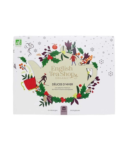 [U59370] Coffret Cadeau de Thés Délices d’Hiver Bio 48 sachets