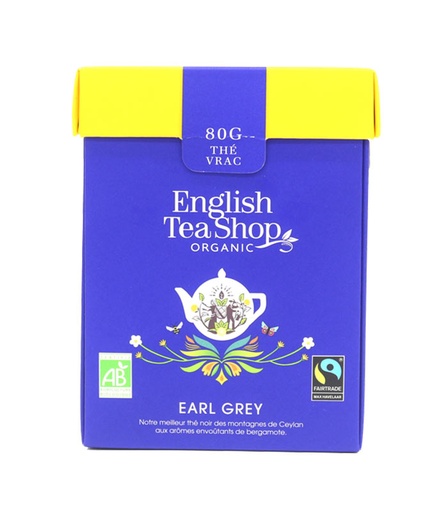 [U59813] Thé Earl Grey Bio 80g vrac