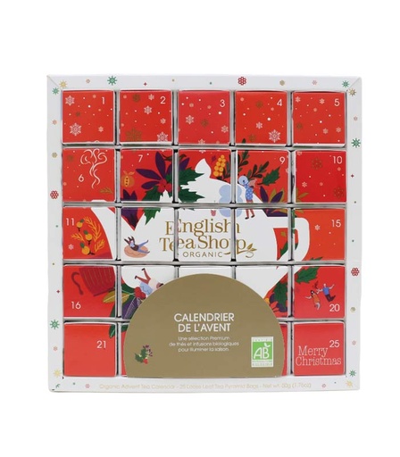 [U60789] Calendrier de l’Avent thé bio Puzzle 25 sachets