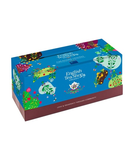 [U64275] Coffret Cadeau de Thés Créations Fruitées Bio 40 sachets