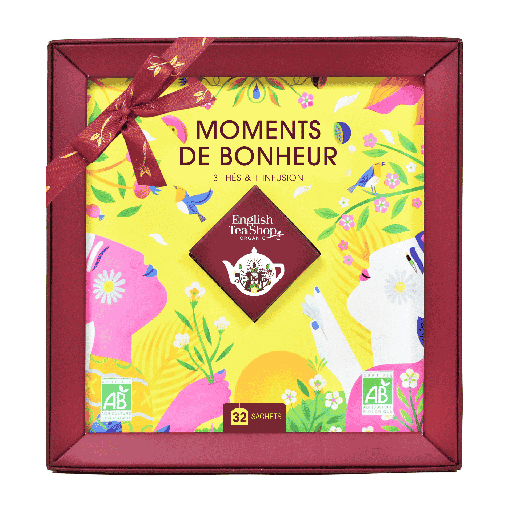 [U65517] Coffret Moments de Bonheur Bio 32 sachets