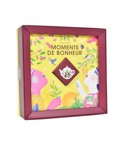 [U65517] Coffret Moments de Bonheur Bio 32 sachets