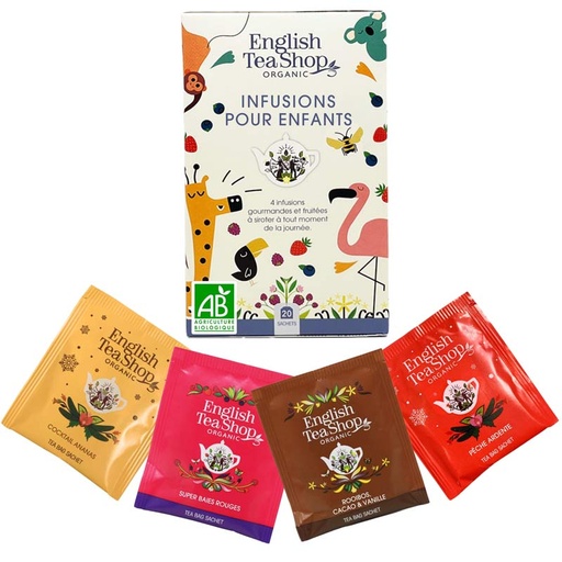 [U67412] Assortiment infusions pour Enfants Bio 20 sachets
